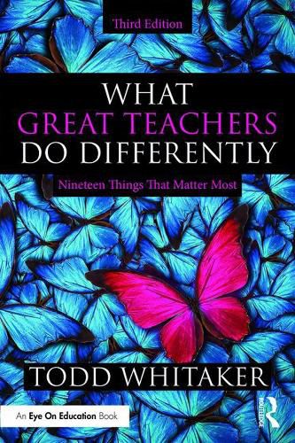 Cover image for What Great Teachers Do Differently: Nineteen Things That Matter Most