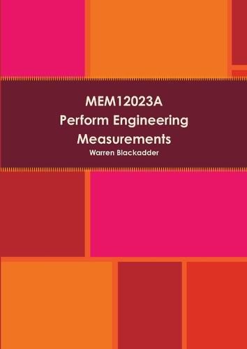 Cover image for Mem12023a Perform Engineering Measurements