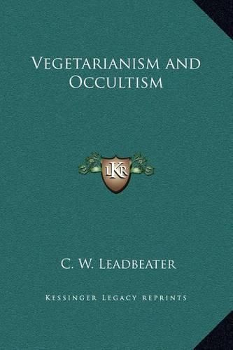 Vegetarianism and Occultism