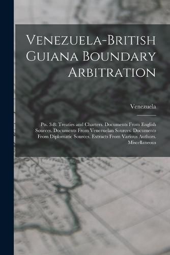 Cover image for Venezuela-British Guiana Boundary Arbitration