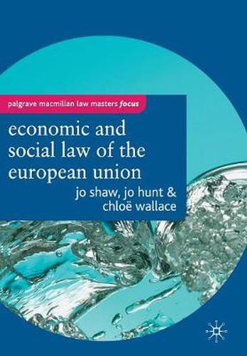 Cover image for The Economic and Social Law of the European Union