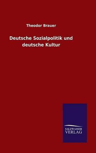 Cover image for Deutsche Sozialpolitik und deutsche Kultur