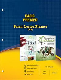 Cover image for Basic Pre-Med Parent Lesson Planner