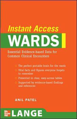 Cover image for LANGE Instant Access Wards