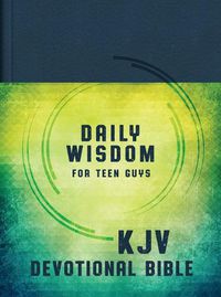 Cover image for Daily Wisdom for Teen Guys KJV Devotional Bible
