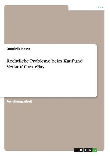 Cover image for Rechtliche Probleme beim Kauf und Verkauf uber eBay
