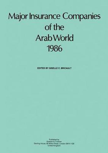 Cover image for Major Insurance Companies of the Arab World 1986