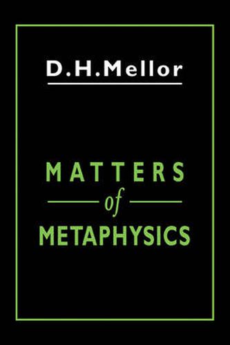 Cover image for Matters of Metaphysics