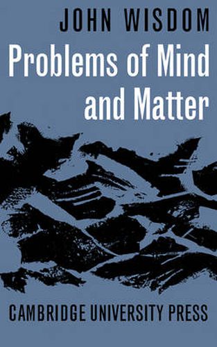 Cover image for Problems of Mind and Matter