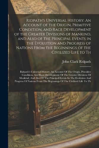 Cover image for Ridpath's Universal History