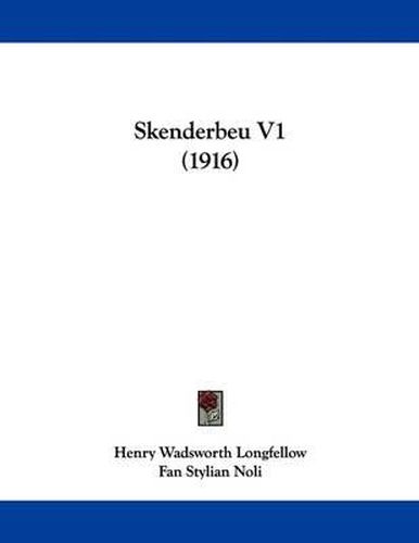 Cover image for Skenderbeu V1 (1916)