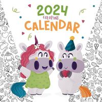 Cover image for 2024 Coloring Calendar