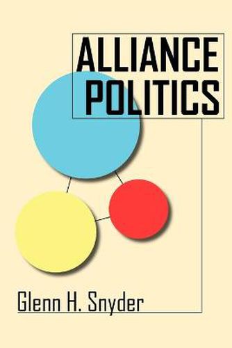 Cover image for Alliance Politics