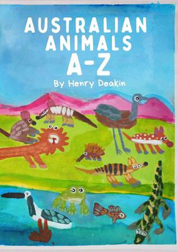 Cover image for Australian Animals A-Z