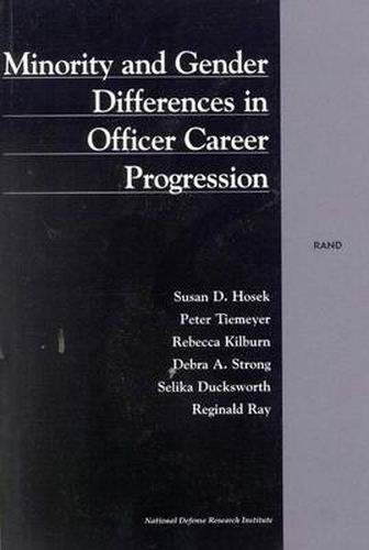 Cover image for Minority and Gender Differences in Officer Career Progression