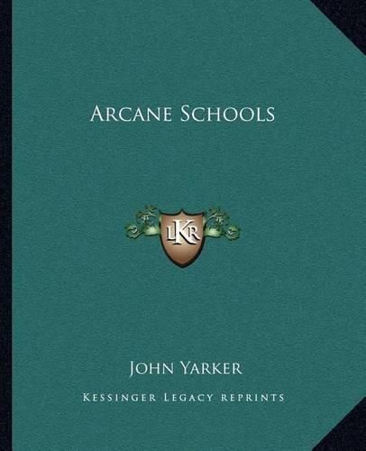 Cover image for Arcane Schools