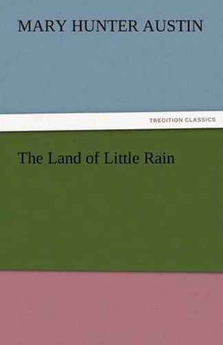 Cover image for The Land of Little Rain