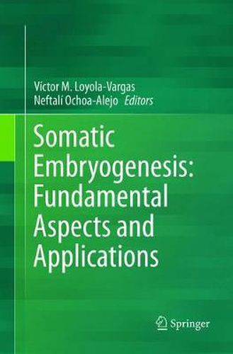 Cover image for Somatic Embryogenesis: Fundamental Aspects and Applications
