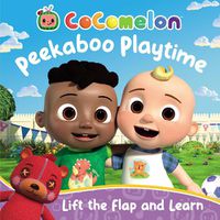 Cover image for OFFICIAL COCOMELON PEEKABOO PLAYTIME: A LIFT-THE-FLAP BOOK
