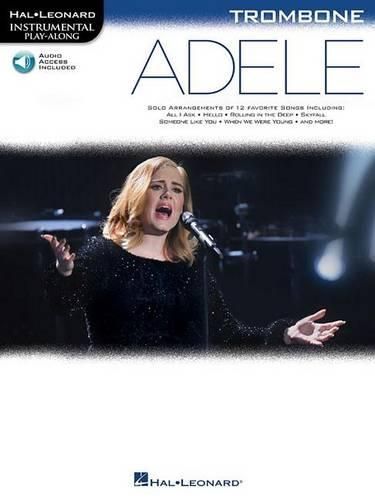 Cover image for Adele: Instrumental Play-Along