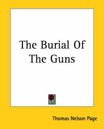 Cover image for The Burial Of The Guns