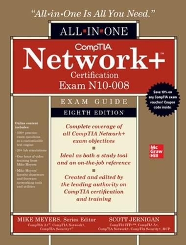 Cover image for CompTIA Network+ Certification All-in-One Exam Guide, Eighth Edition (Exam N10-008)