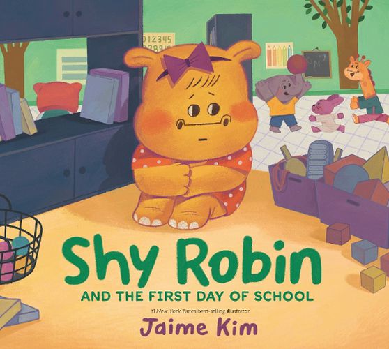 Cover image for Shy Robin and the First Day of School