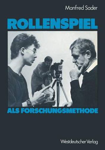 Cover image for Rollenspiel ALS Forschungsmethode