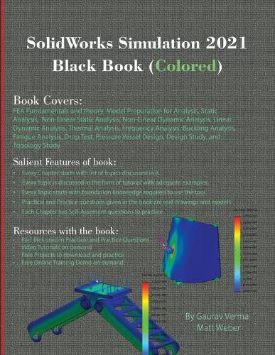 SolidWorks Simulation 2021 Black Book (Colored)