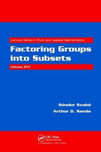 Cover image for Factoring Groups into Subsets