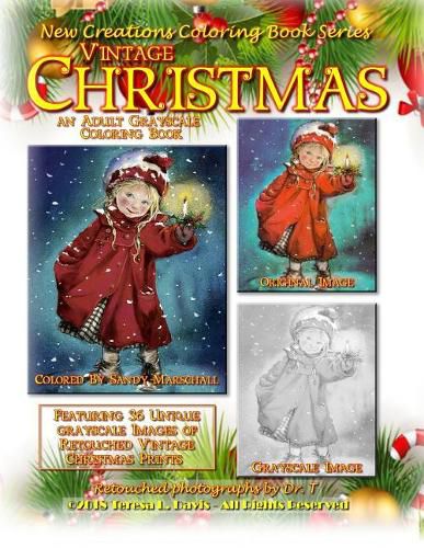 Cover image for New Creations Coloring Book Series: Vintage Christmas