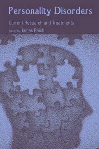 Cover image for Personality Disorders: Current Research and Treatments