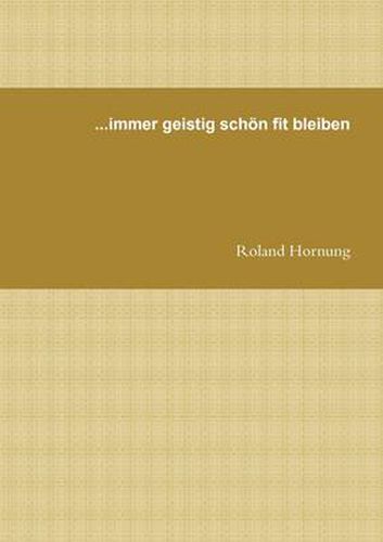 Cover image for ..Immer Schon Fit Bleiben