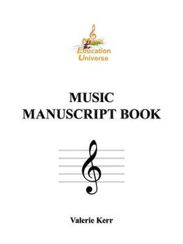 Cover image for Music Manuscript Book