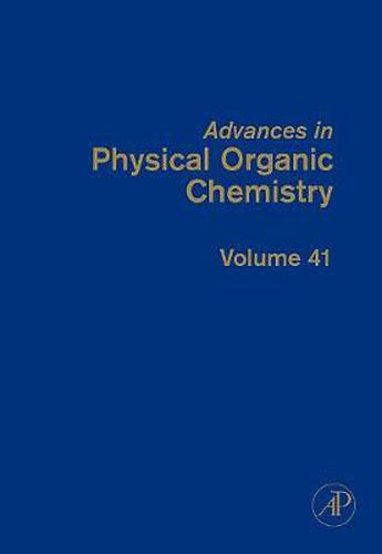 Cover image for Advances in Physical Organic Chemistry