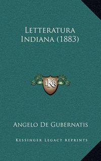 Cover image for Letteratura Indiana (1883)