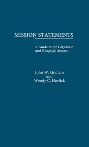 Cover image for Mission Statements