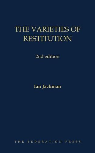 Cover image for The Varieties of Restitution: 2nd edition