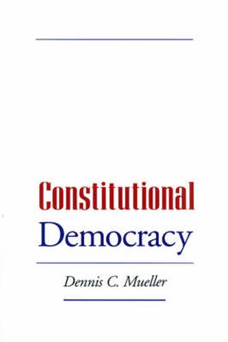 Cover image for Constitutional Democracy