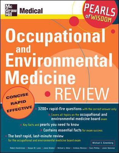 Cover image for Occupational and Environmental Medicine Review: Pearls of Wisdom