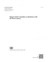 Cover image for Report of the Committee on Relations with the Host Country