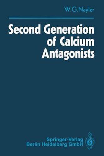 Cover image for Second Generation of Calcium Antagonists