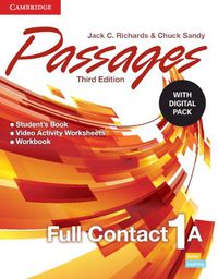 Cover image for Passages Level 1 Full Contact A with Digital Pack