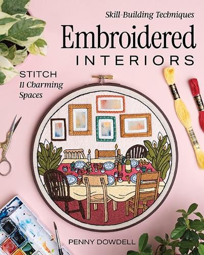 Cover image for Embroidered Interiors