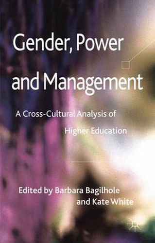 Cover image for Gender, Power and Management: A Cross-Cultural Analysis of Higher Education