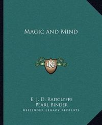 Cover image for Magic and Mind