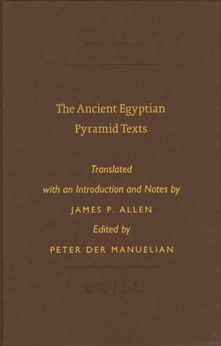 Cover image for The Ancient Egyptian Pyramid Texts