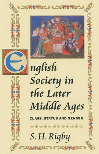 Cover image for English Society in the Later Middle Ages: Class, Status and Gender