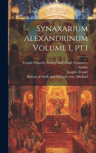 Cover image for Synaxarium Alexandrinum Volume 1, pt.1