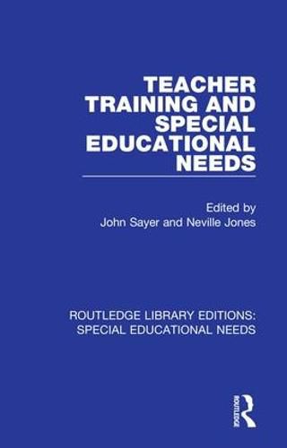 Cover image for Teacher Training and Special Educational Needs